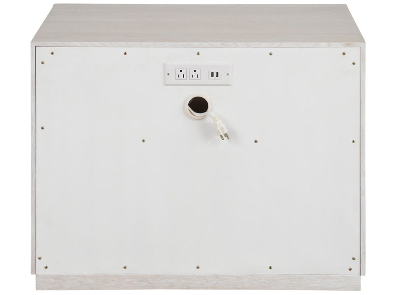 Modern - Astrid Drawer Nightstand - White