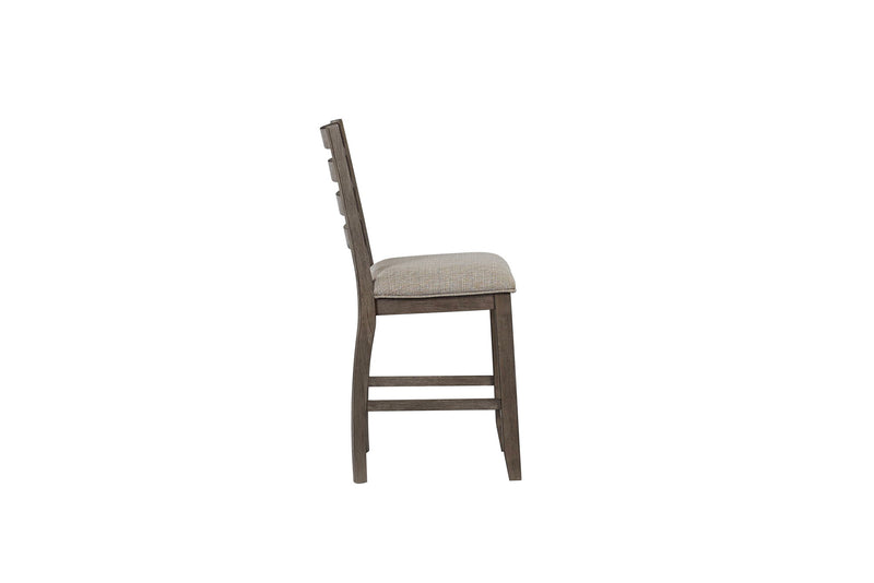 Will Dining - Counter Stools (Set of 2) - Gray / Brown