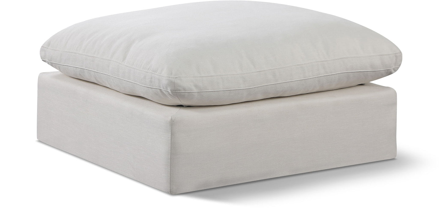Comfy - Linen Ottoman