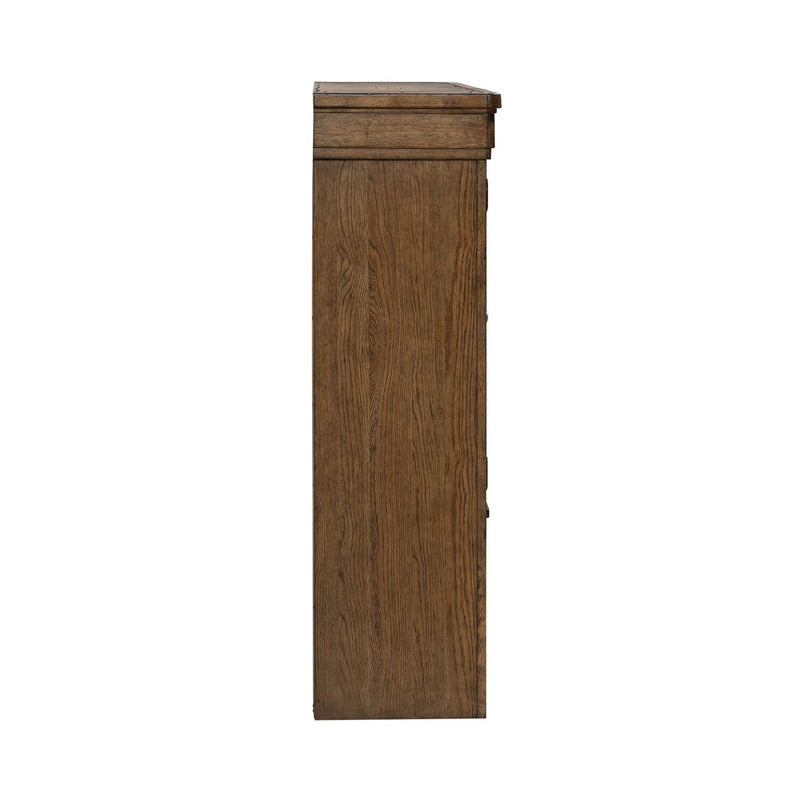 Carolina Park - Credenza Hutch - Amber Brown
