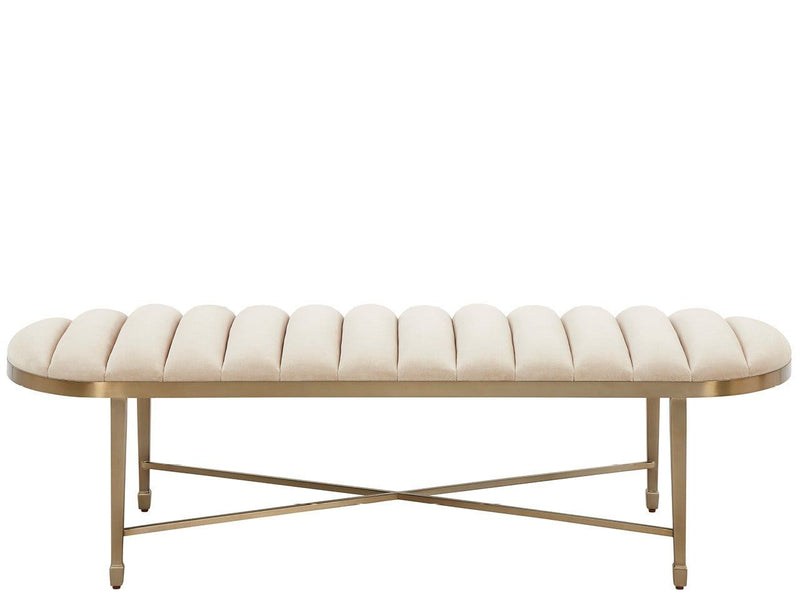 Fenwick - Bench - Beige / Dusty Bronze