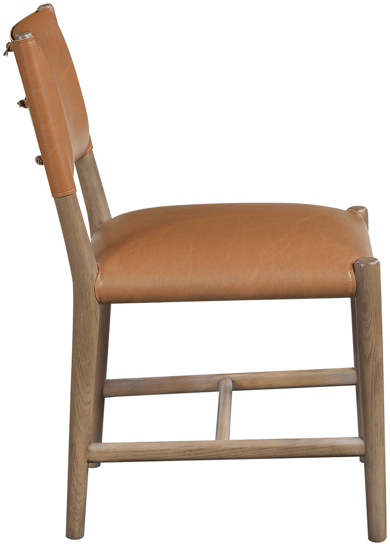 Andie - Upholstered Dining Chair (Set of 2) - Brown Base