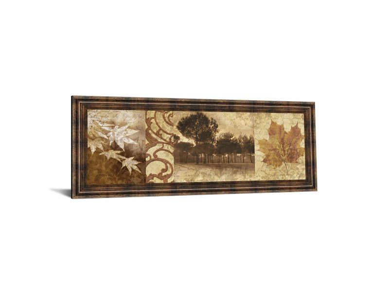 Equinox I By Keith Mallet - Framed Print Wall Art - Light Brown