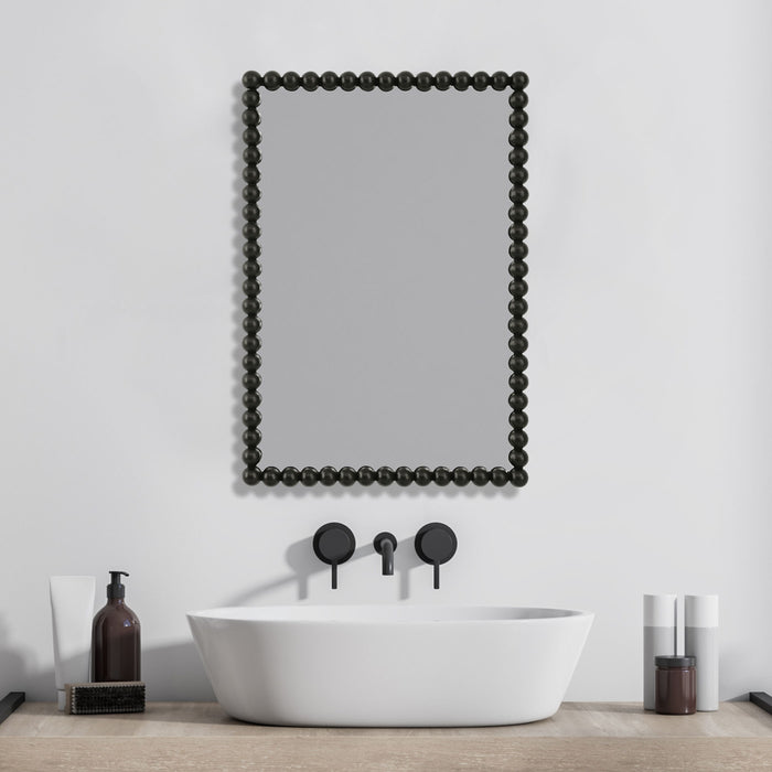 Serna - Vanity Mirror - Black