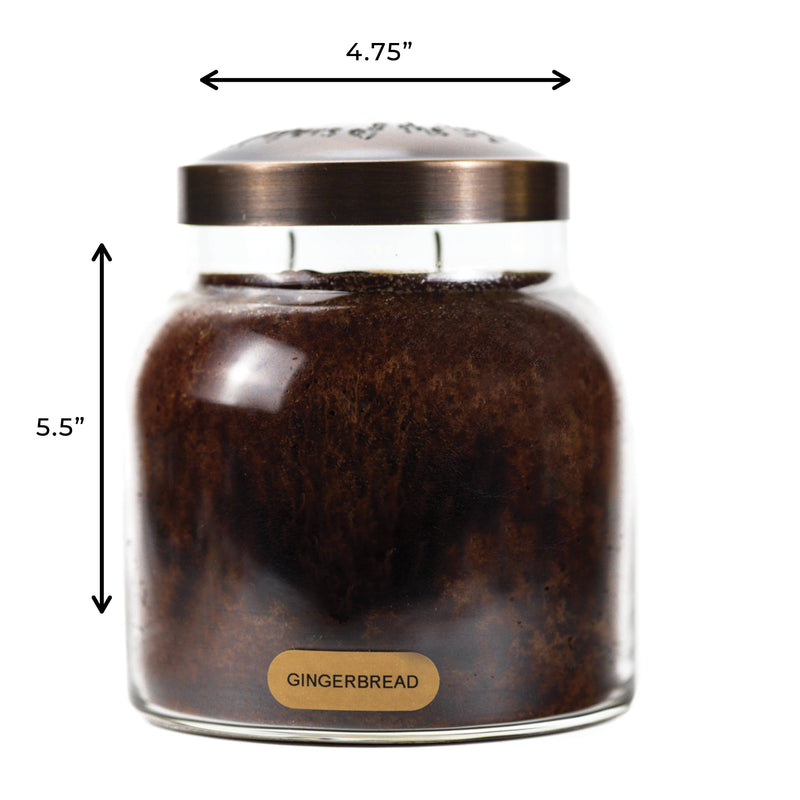 Gingerbread – 34oz Strong Scented Long Burning Gift Candle