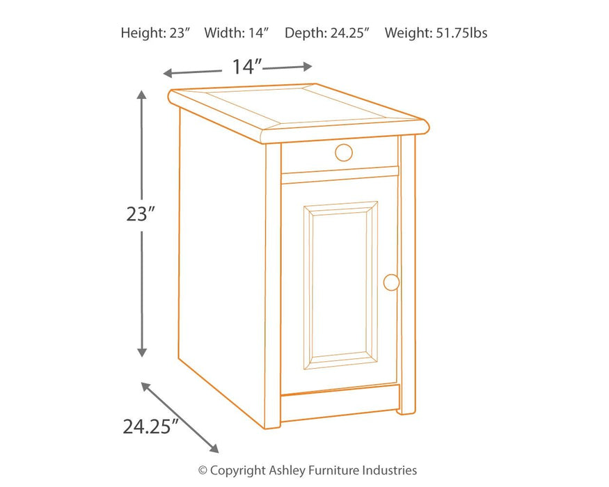 Bolanburg - Chair Side End Table