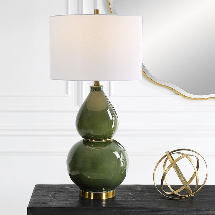 Gourd - Table Lamp - Green