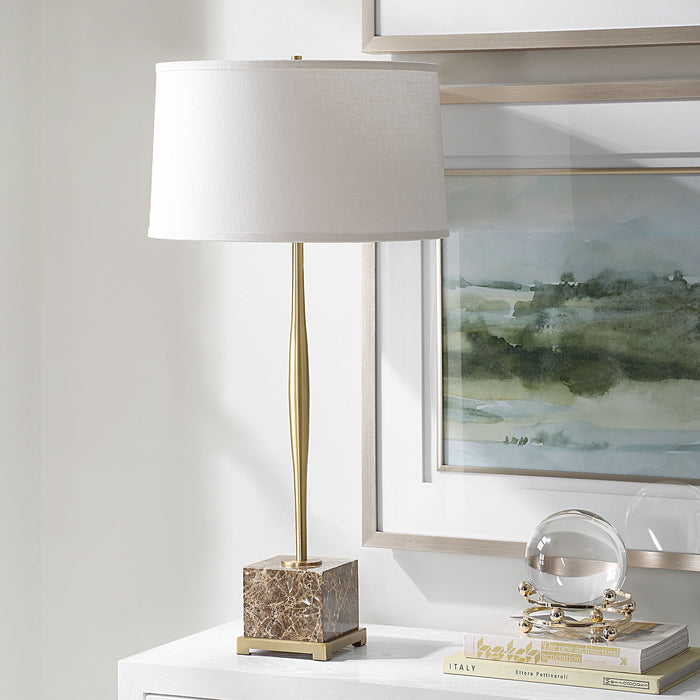 Booker - Table Lamp - Thin Brass