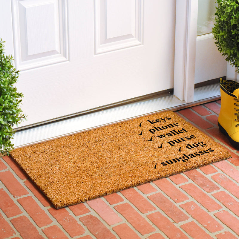 Checklist Doormat