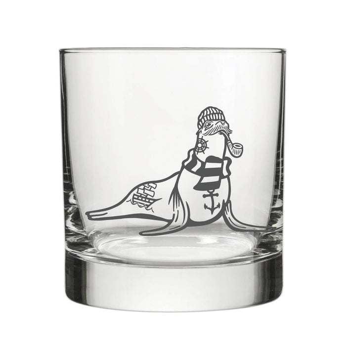 Rocks Glass | Sealion Glass | Coastal Glasses | Lighthouse