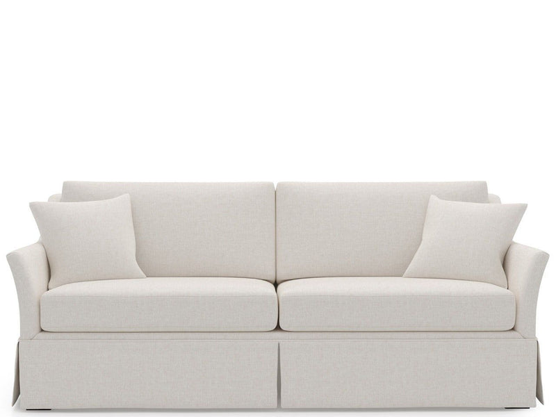 Madison - Skirted Apartment Sofa, Special Order - White