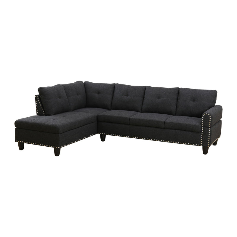 L - Shaped Sectional Sofa With Movable Left Chaise