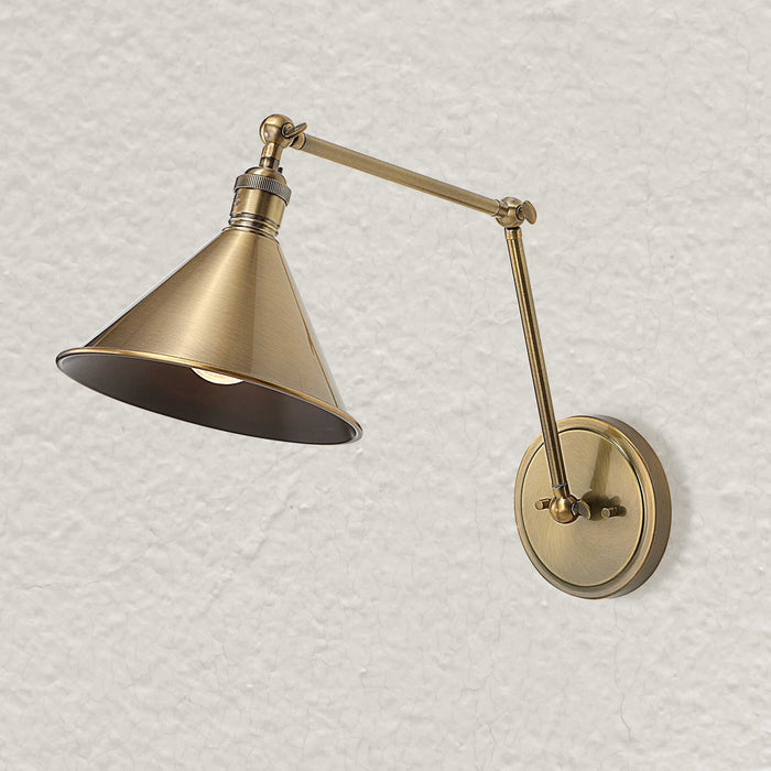 Exeter - 1 Light Adjustable Sconce - Gold
