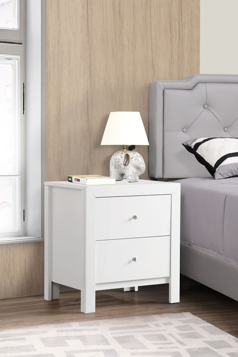 Charming Nightstand With Drawers