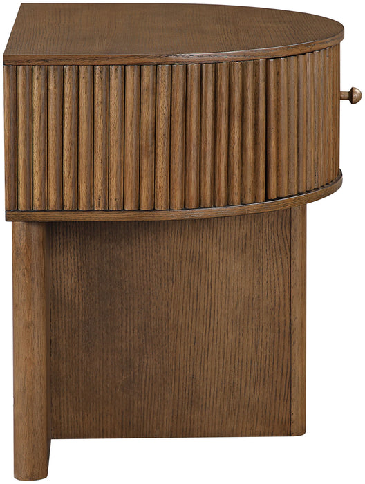 Cortland - Acacia Veneer And Solid Wood Night Stand