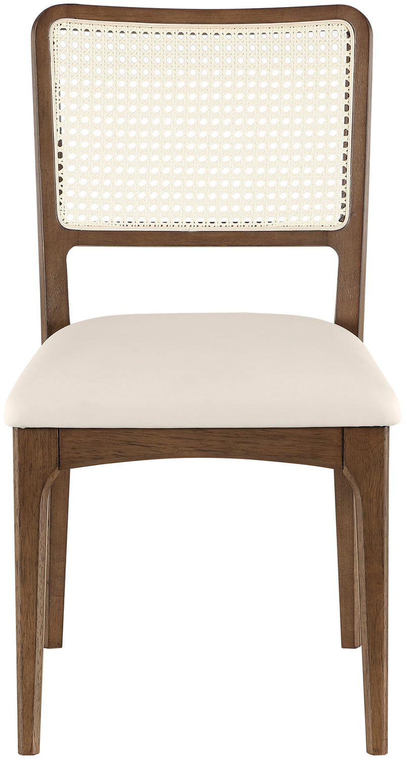 Atrium - Upholstered Seat Dining Chair With Brushed Brown Base (Set of 2)