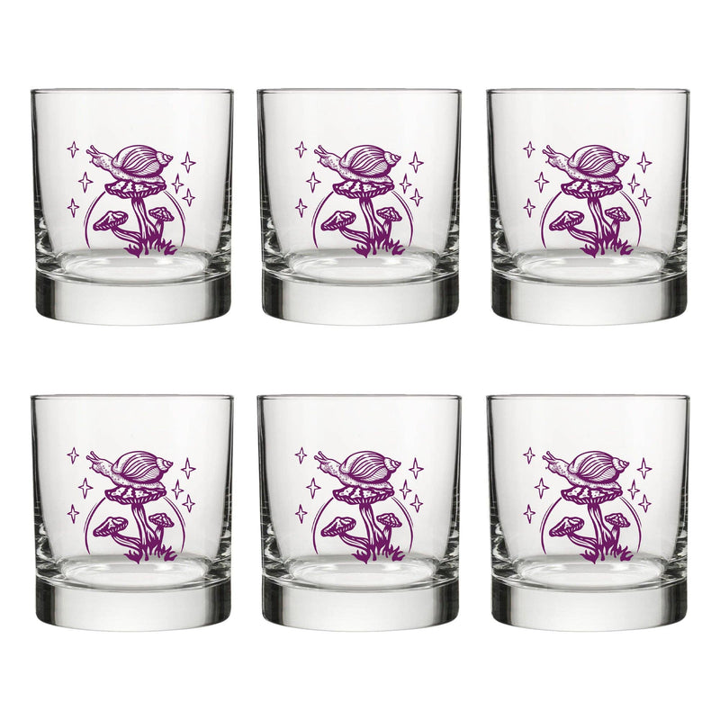 Rocks Glasses | Mushroom Glass | Whiskey Glass | Glassware