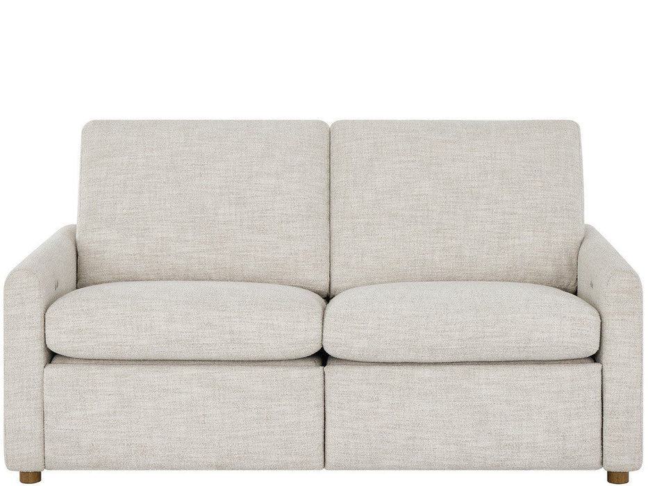 Hyde - Loveseat - White / Gray