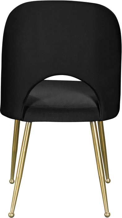 Logan - Dining Chair (Set of 2) - Gold Legs