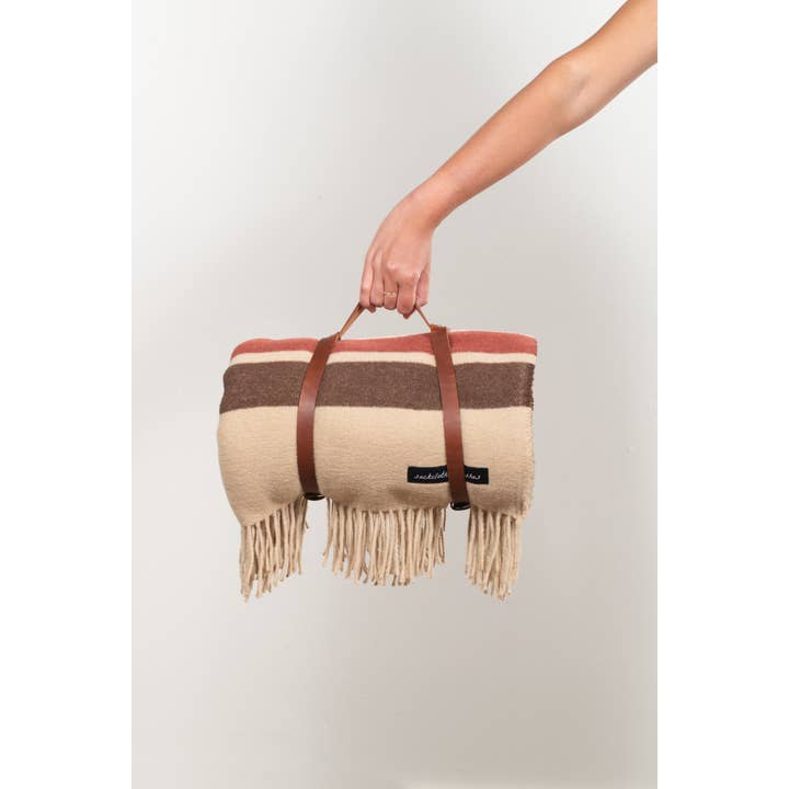 Leather Blanket Roll