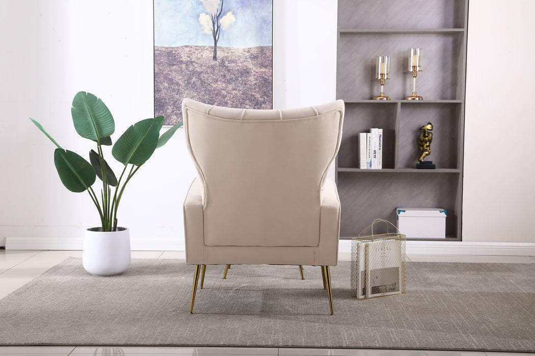 Accent Chair With Ottoman, Comfy Armchair For Living Room