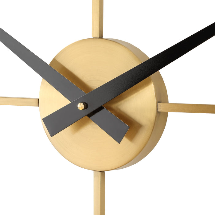 Keyann - Brass Wall Clock