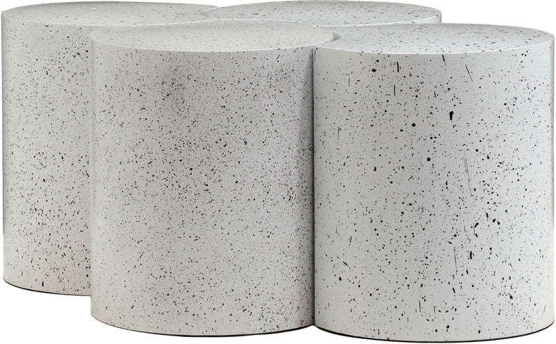 Dimple - 4 Piece Modular Coffee Table - Terazzo Finish