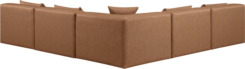 Cube - 5 Piece Modular Corner Armless Sectional