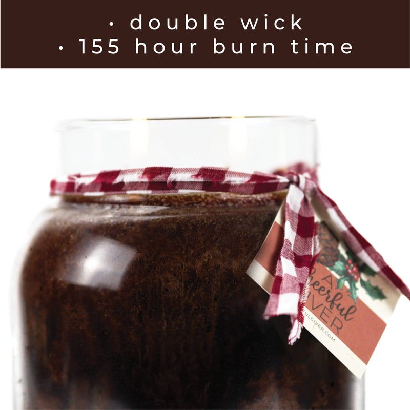 Gingerbread – 34oz Strong Scented Long Burning Gift Candle