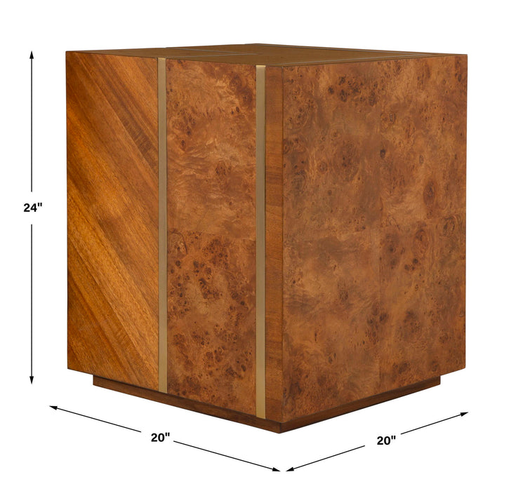 Seven Wonders - Wooden Side Table