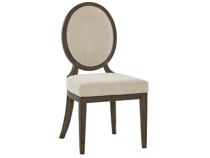 Montclair - Oval Side Chair (Set of 2) - Cocoa