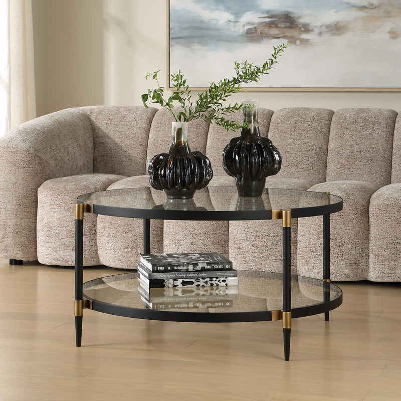 Chadid - Round Glass Table