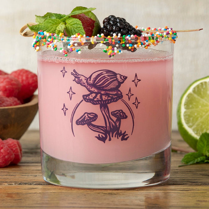 Rocks Glasses | Mushroom Glass | Whiskey Glass | Glassware