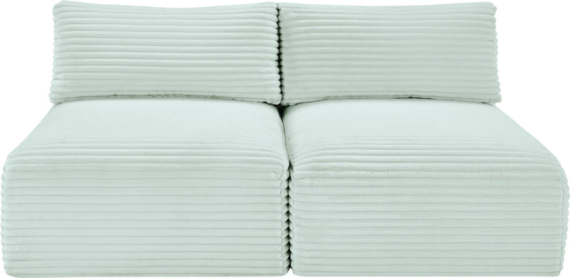 Shaggy - 2 Seat Modular Armless Sofa