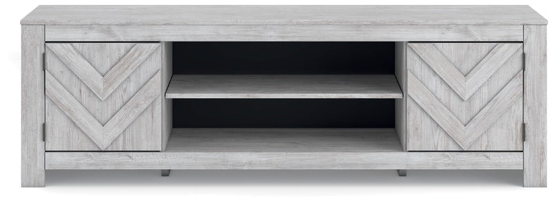 Cayboni - LG TV Stand With Fireplace Option