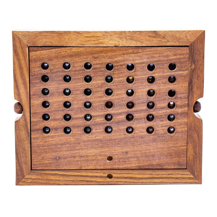 Handmade Sheesham Wood Connect Four Game