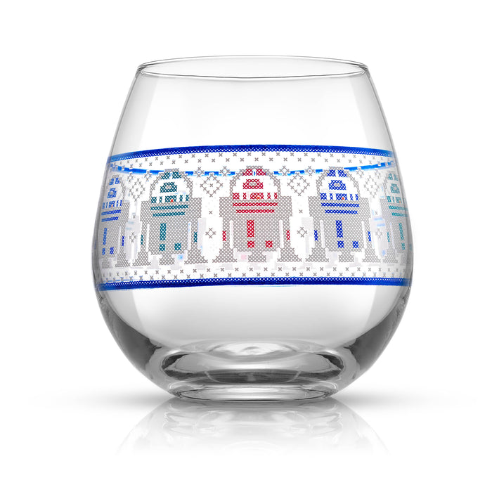 Star Wars Ugly Sweater Stemless Wine Glasses | Set of 4