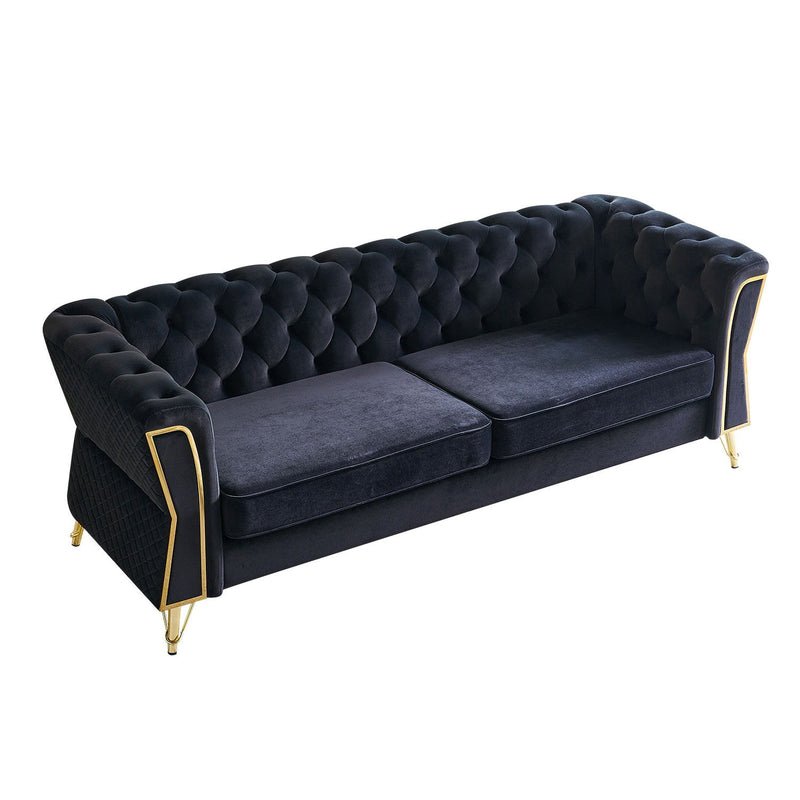 Modern Tufted Sofa For Living Room