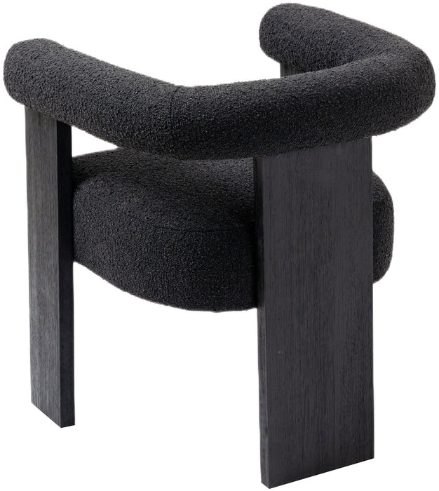 Barrel - Dining Chair - Black Legs