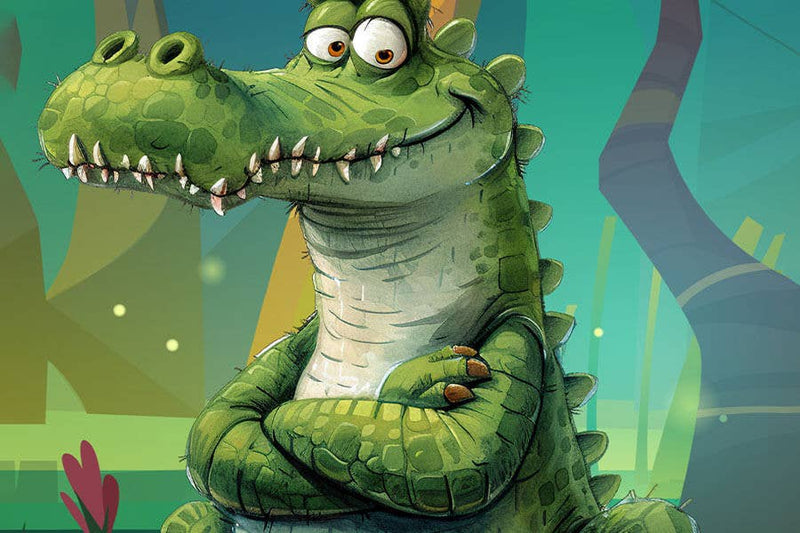 See You Later Alligator - Crocodile Zoo Gardens Mini Puzzle