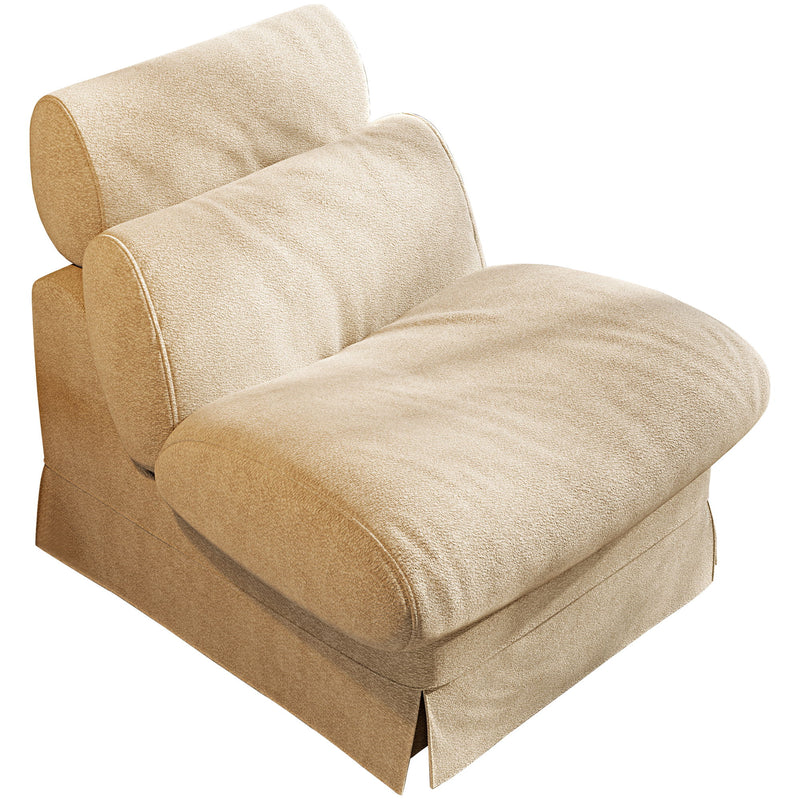 Accent Chair, Soft Medium Firm Upholstery For Living Room