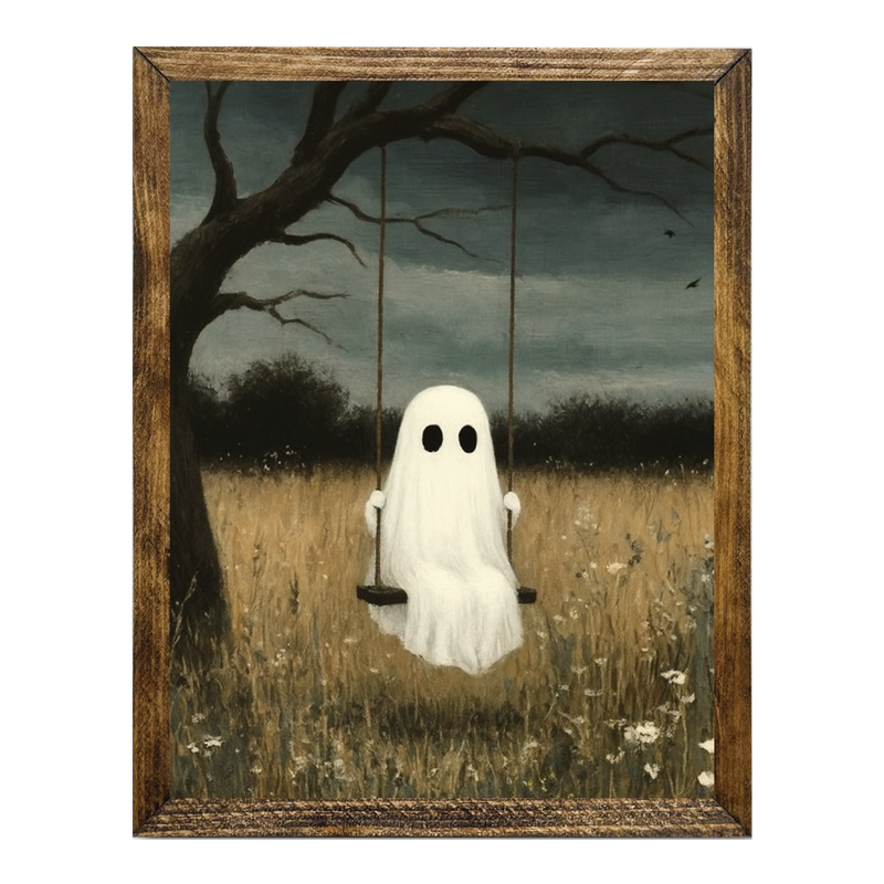 THE WANDERING GHOSTS SERIES-Playground Phantoms Tree Swing