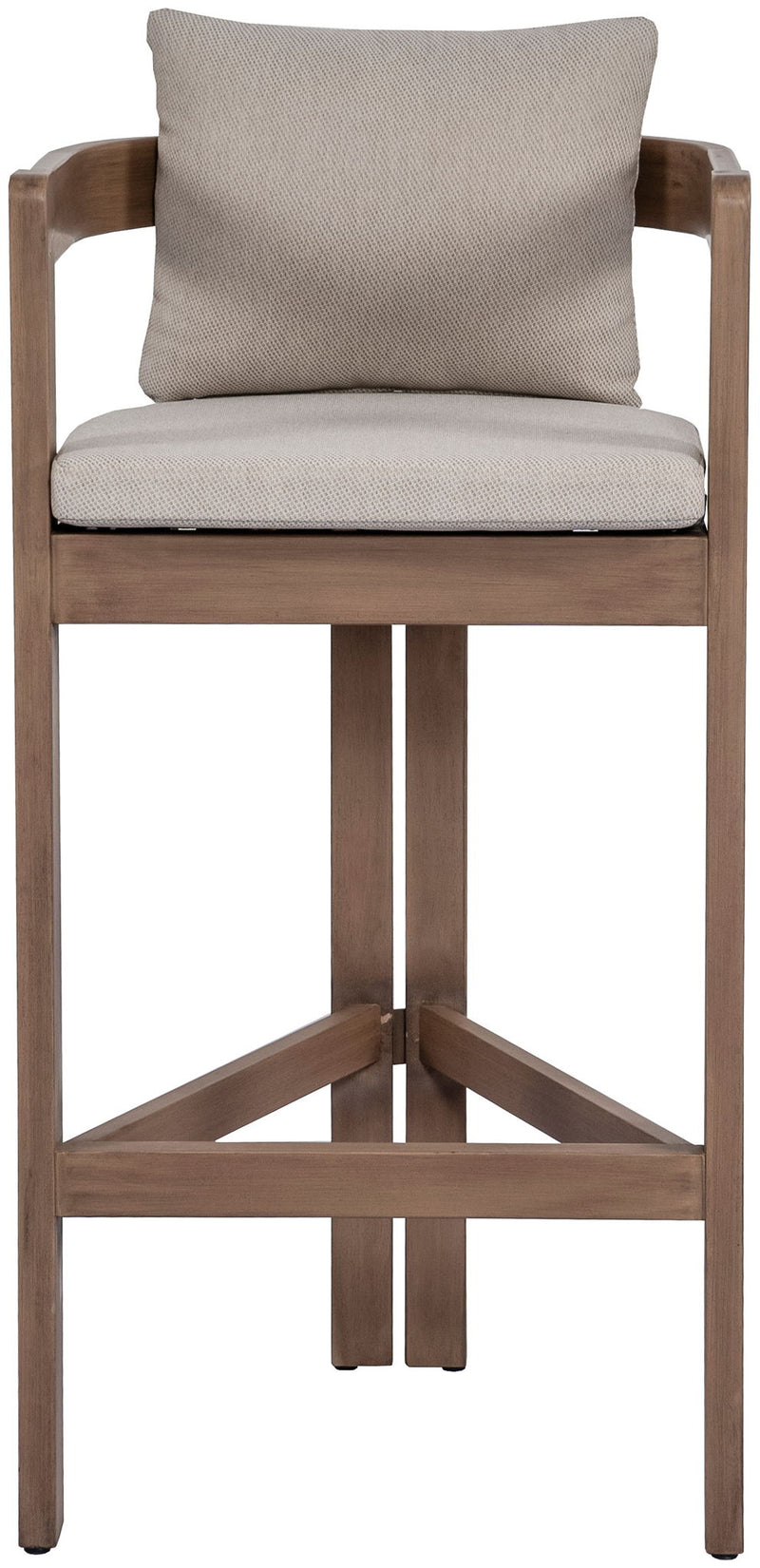 Newport - Water Resistant Fabric Upholstered Outdoor Patio Bar Stool