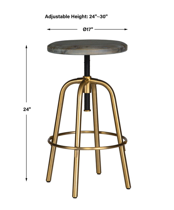 Revolve - Counter Stool - Bronze