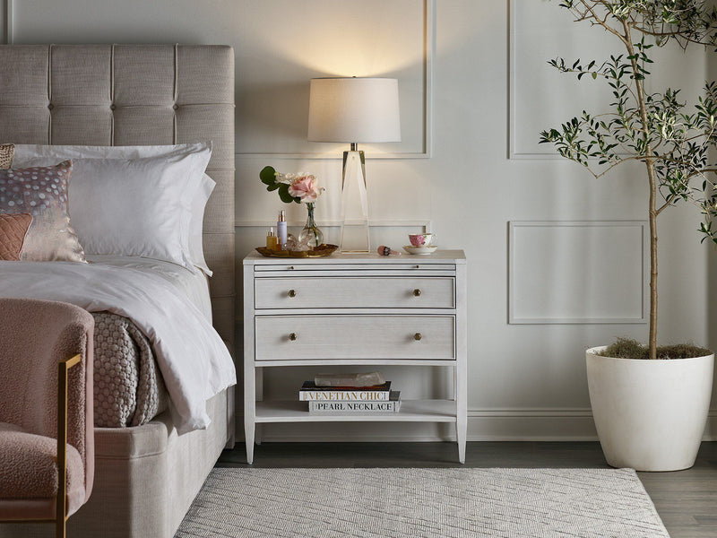 Love. Joy. Bliss.-Miranda Kerr Home - Chelsea Nightstand - Alabaster