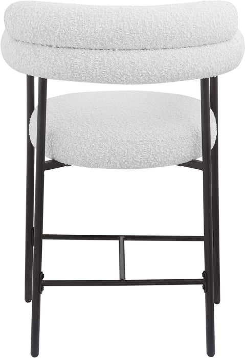 Blake - Counter Stool With Black Base (Set of 2)
