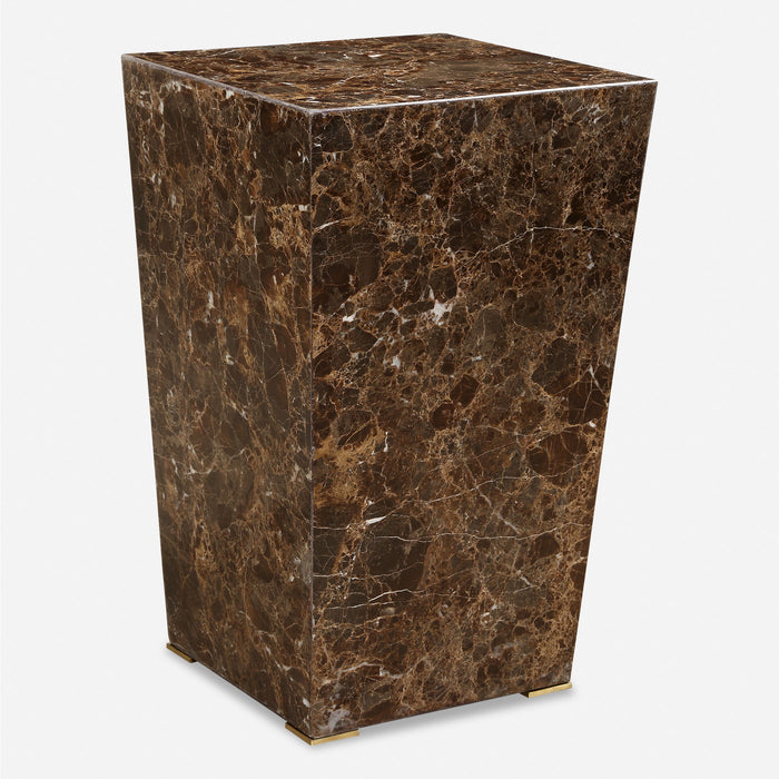 Poe - Marble Accent Table