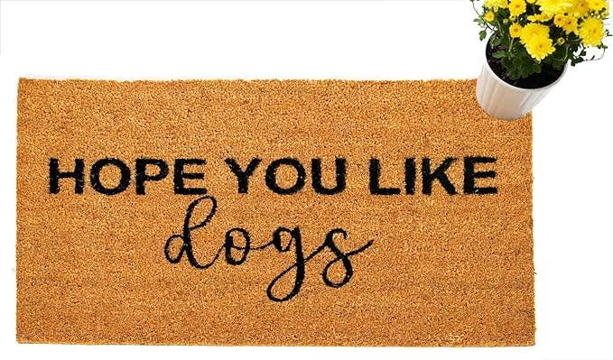 Natural Coco Coir Doormats Heavy Duty 18"x30"