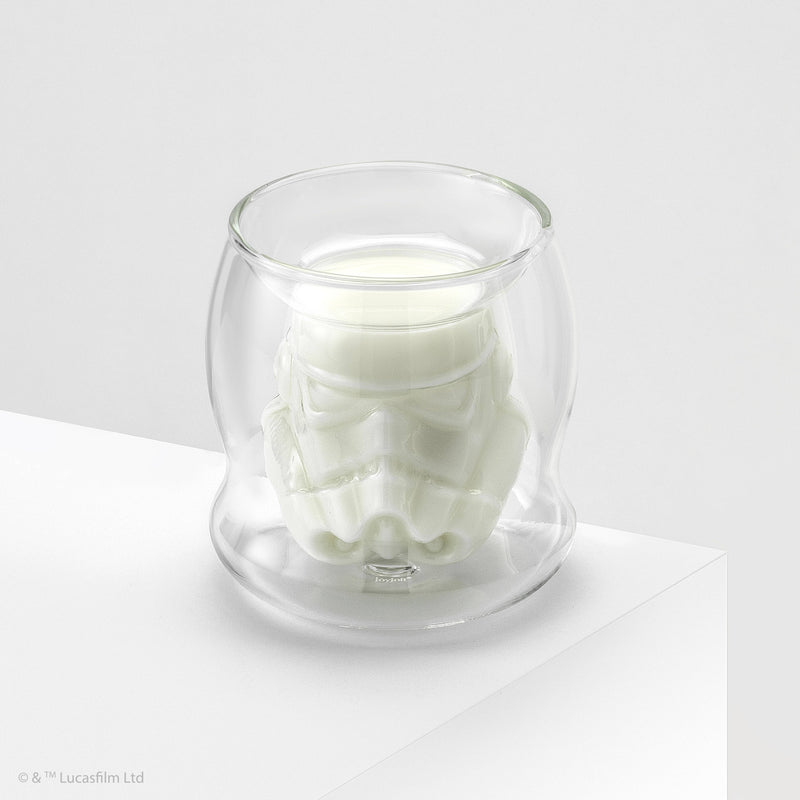 Star Wars™ Stormtrooper™ 3D Helmet Double Wall Glass