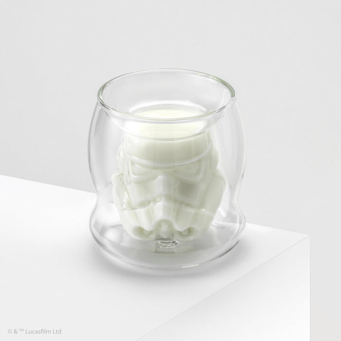 Star Wars™ Stormtrooper™ 3D Helmet Double Wall Glass